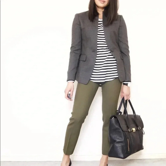 🌟✨2 for $30✨🌟 J.CREW| SLIM CROPPED PANT IN BROWN - Picture 11 of 11